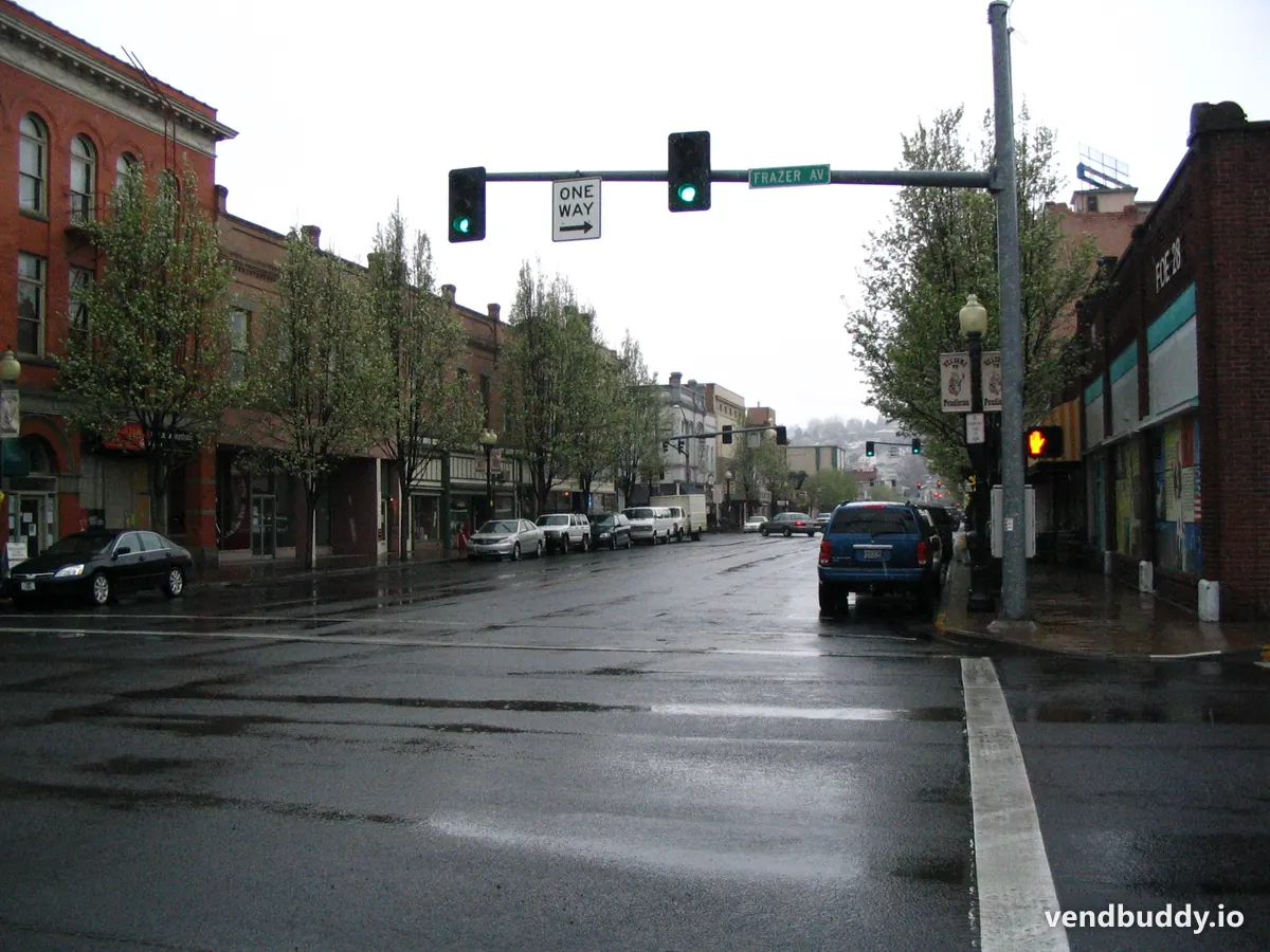 Downtown Pendleton, OR, the core of the local vending market covered in this guide