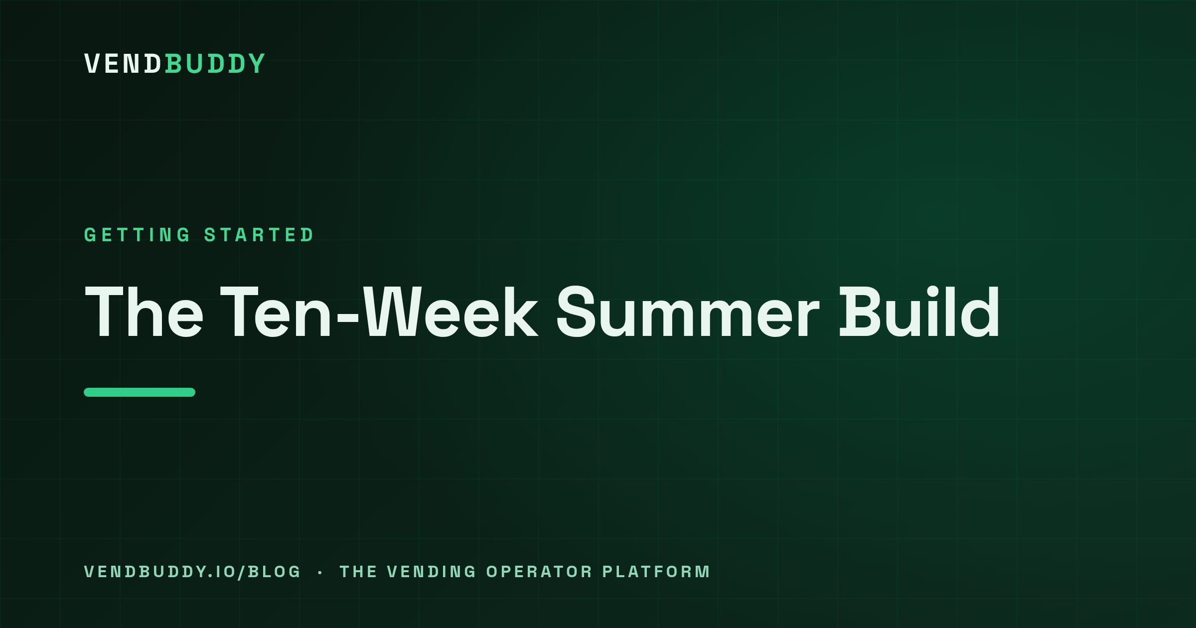 VendBuddy guide cover card: How to Start a Vending Business as a Teacher