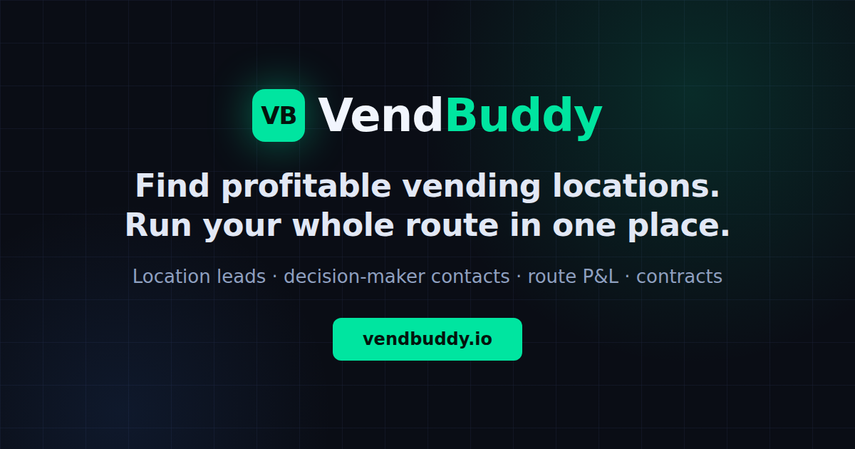 VendBuddy preview